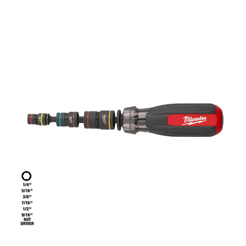 Tourne-écrous multi-écrous avec tourne-écrous magnétiques SHOCKWAVE Impact Duty™ (flip)6:1 *1/4@9/16