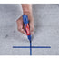 MARQUEUR BLEU POINTE LARGE INKZALL