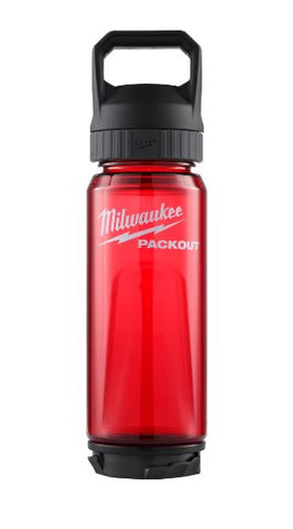 Bouteille PACKOUT™ de 740 ml avec bouchon à large ouverture, rouge