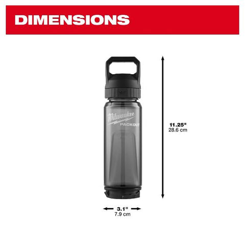 BOUTEILLE 34OZ NOIR PACKOUT