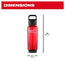 BOUTEILLE 34OZ ROUGE PACKOUT