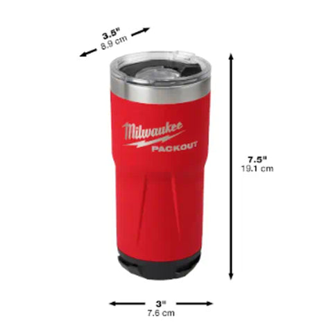 VERRE THERMOS 20OZ PACKOUT - ROUGE