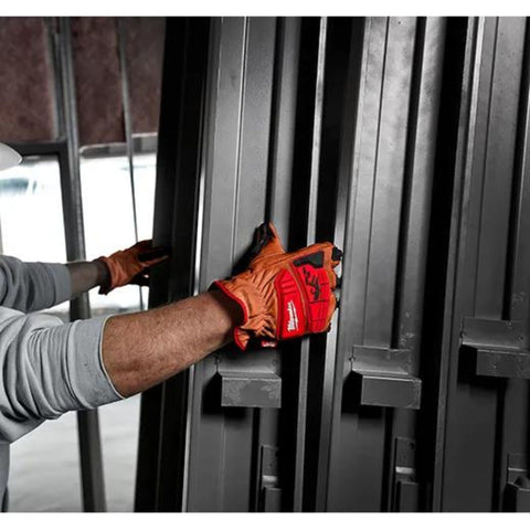 Gants en cuir de chèvre résistants aux coupures de niveau 3 XL