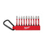 ENSEMBLE (10) D'EMBOUTS CARRÉS 1,2,3 POUR TOURNEVIS À CHOCS SHOCKWAVE