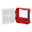 Petit étui compact personnalisable pour accessoires de visseuse à percussion