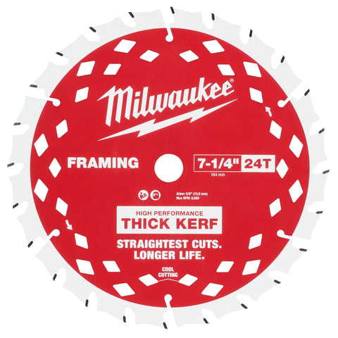 LAME 7-1/4''X 24DTS POUR CHARPENTE (PQT2)