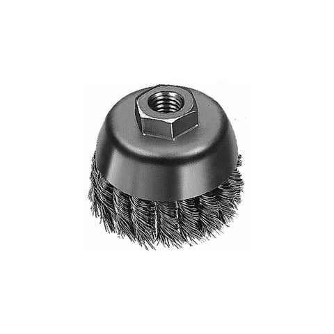 BROSSE CUVE NOUÉE 3'' X 5/8-11 X .020