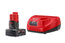 ENSEMBLE CHARGEUR M12 + BATTERIE 4.0AH