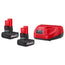 ENSEMBLE CHARGEUR M12 + 2 BATTERIES 5.0AH