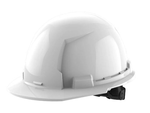 Casque de sécurité BOLT™ à bord avant blanc avec suspension à cliquet 6pts Type 1, classe E