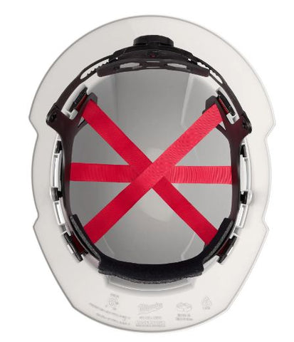 CASQUE BOLT BORD A COMPLET BLANC 6 POINTS
