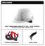 Casque de sécurité à bord avant BOLT™ avec suspension à cliquet 6 points