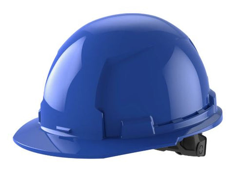 Casque de sécurité BOLT™ bleu à bord avant avec suspension à cliquet 6pts