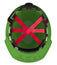 Casque de sécurité à bord avant BOLT™ avec suspension à cliquet 6 points