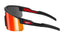 LUNETTE DE SÉCURITÉ ENVELOPPANTES POLARISÉES - MIRROIR ROUGE