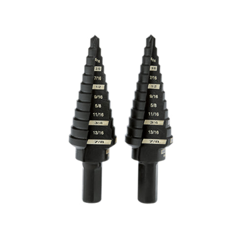 ENSENBLE 2 MÈCHES GRADUÉES #4 3/16''A 7/8''(1/16'')