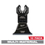 ENSEMBLE 10 LAMES 2-1/2'' TITANIUM MULTI-MATERIEL