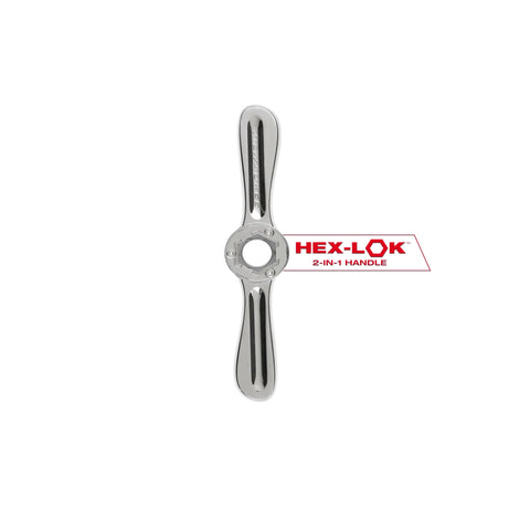 Poignée de filetage 2 en 1 Hex-LOK™ pour tarauds et filières
