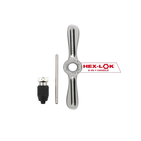 Poignée de filetage et pince de taraudage Hex-LOK™ 2 en 1
