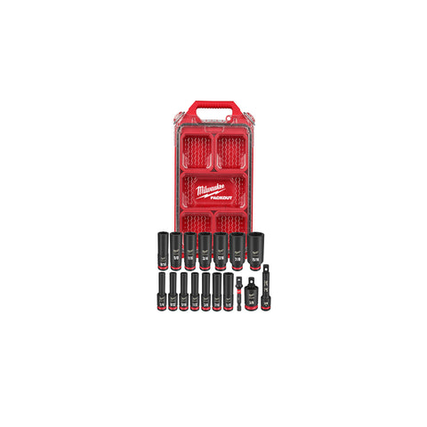 Coffret de douilles SHOCKWAVE Impact Duty™ 3/8 po, 17 pièces SAE