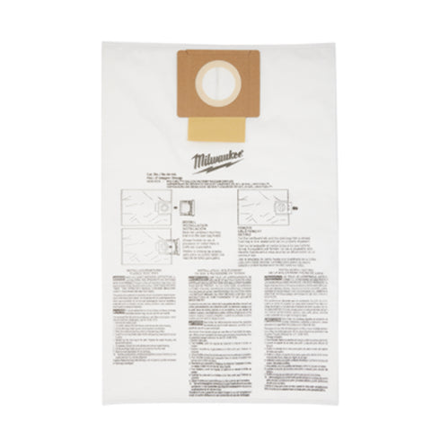 Sacs à poussière en polaire (5 paquets) - 6 gallons