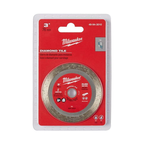 Lame à carrelage diamantée de 3 pouces