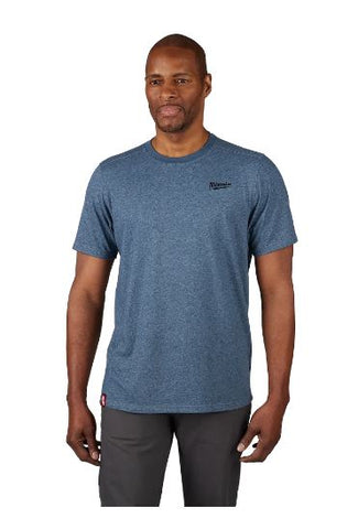 CHANDAIL À MANCHE COURTE FREEFLEX - BLUE 3XL