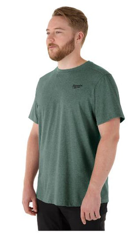 CHANDAIL À MANCHE COURTE FREEFLEX - VERT FONCÉ 2XL