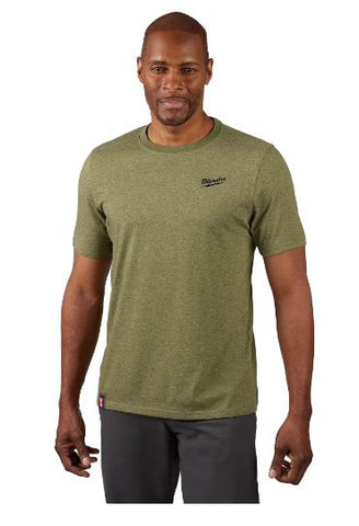 CHANDAIL À MANCHE COURTE FREEFLEX - VERT 2XL