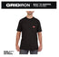CHANDAIL MANCHE COURTE GRIDIRON AVEC POCHE - NOIR 2XL