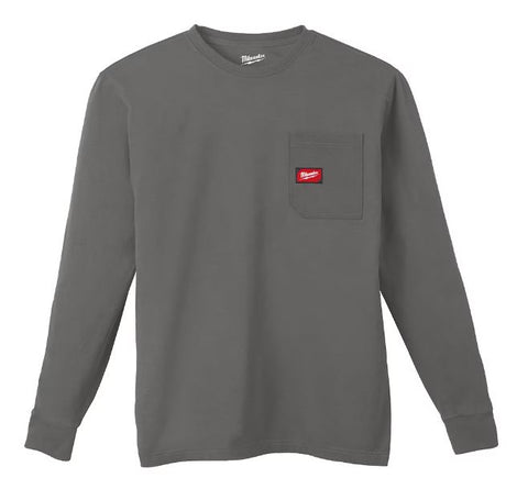 CHANDAIL MANCHE LONGUE GRIS (SMALL)