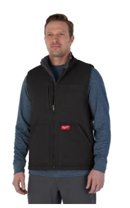 VESTE DE TRAVAIL GRIDIRON NOIR (MEDIUM)