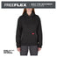 CHANDAIL À CAPUCHON FEMME FREEFLEX  NOIR - MEDIUM