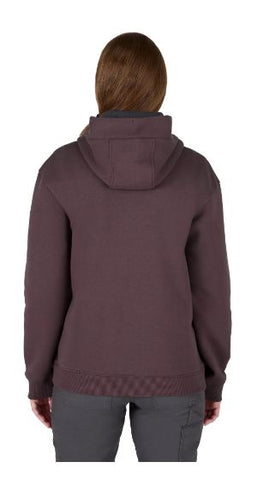 CHANDAIL À CAPUCHON FEMME FREEFLEX - MAUVE XL