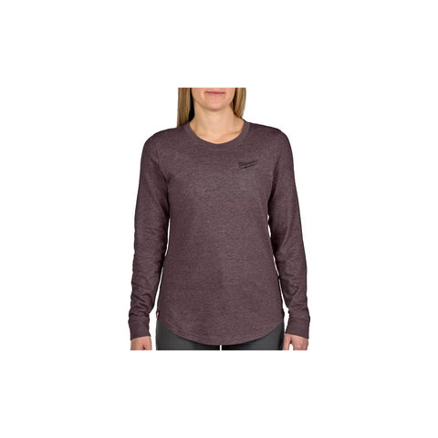 CHANDAIL FREEFLEX MANCHE LONGUE FEMME VIOLET (2X-LARGE)