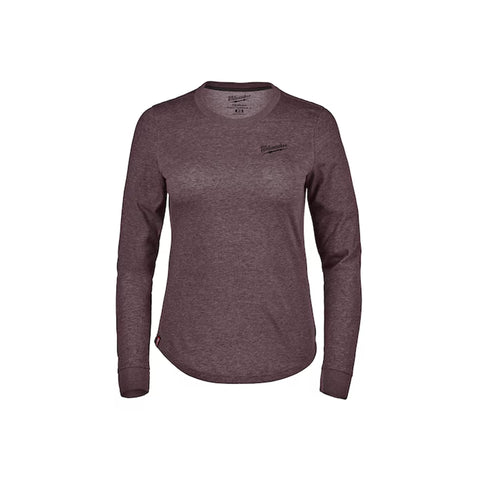 CHANDAIL FREEFLEX MANCHE LONGUE FEMME VIOLET (LARGE)