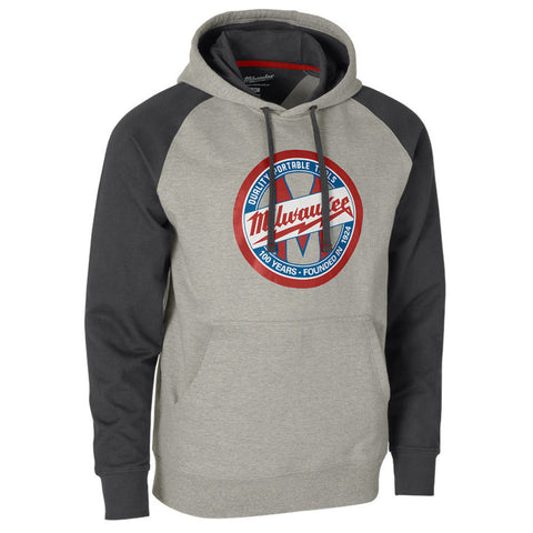 COTON OUATÉ DE TRAVAIL MILWAUKEE 100E ANNIVERSAIRE GRIS LARGE
