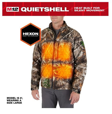 Veste chauffante M12™ QUIETSHELL Small