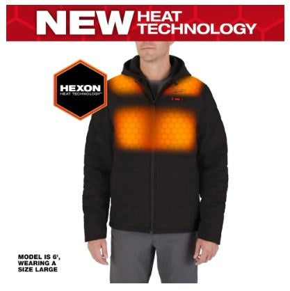 MANTEAU CHAUFFANT AXIS NOIR + 1BATT(XL)