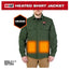 CHEMISE CHAUFFANTE M12 VERTE + 1 BATTERIE (XL)