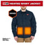 CHEMISE CHAUFFANTE M12 BLEU + 1 BATTERIE (3XL)