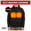 COTON OUATER CHAUFFAUT M12 NOIR + 1 BATTERIE (3XL)
