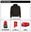 COTON OUATER CHAUFFAUT M12 NOIR + 1 BATTERIE (S)