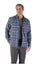 CHEMISE EN FLANELLE GRIDIRON BLEU (LARGE)