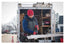 TUQUE À REVERS EN TRICOT CÔTELÉ - STYLE BONNET (ROUGE)