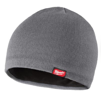 TUQUE À DOUBLURE EN MOLLETON - GRIS
