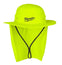 CHAPEAU PARE-SOLEIL WORKSKIN - JAUNE S/M