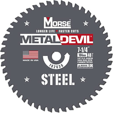 Lames de scie circulaire portatives (METAL)