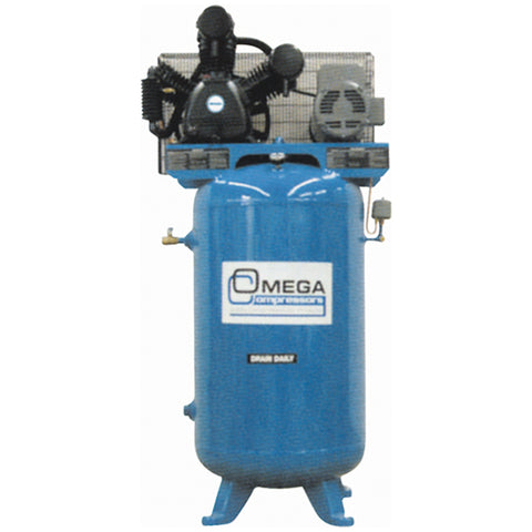 COMPRESSEUR 5HP 220V 80GAL 19CFM/150PSI