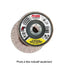 DISQUE LAMELLE 5 X  7/8 GR36 (ALUMINIUM)